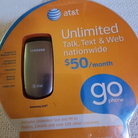 AT&T Samsung A107 Go Phone‎ Factory Sealed - Picture 2 of 7